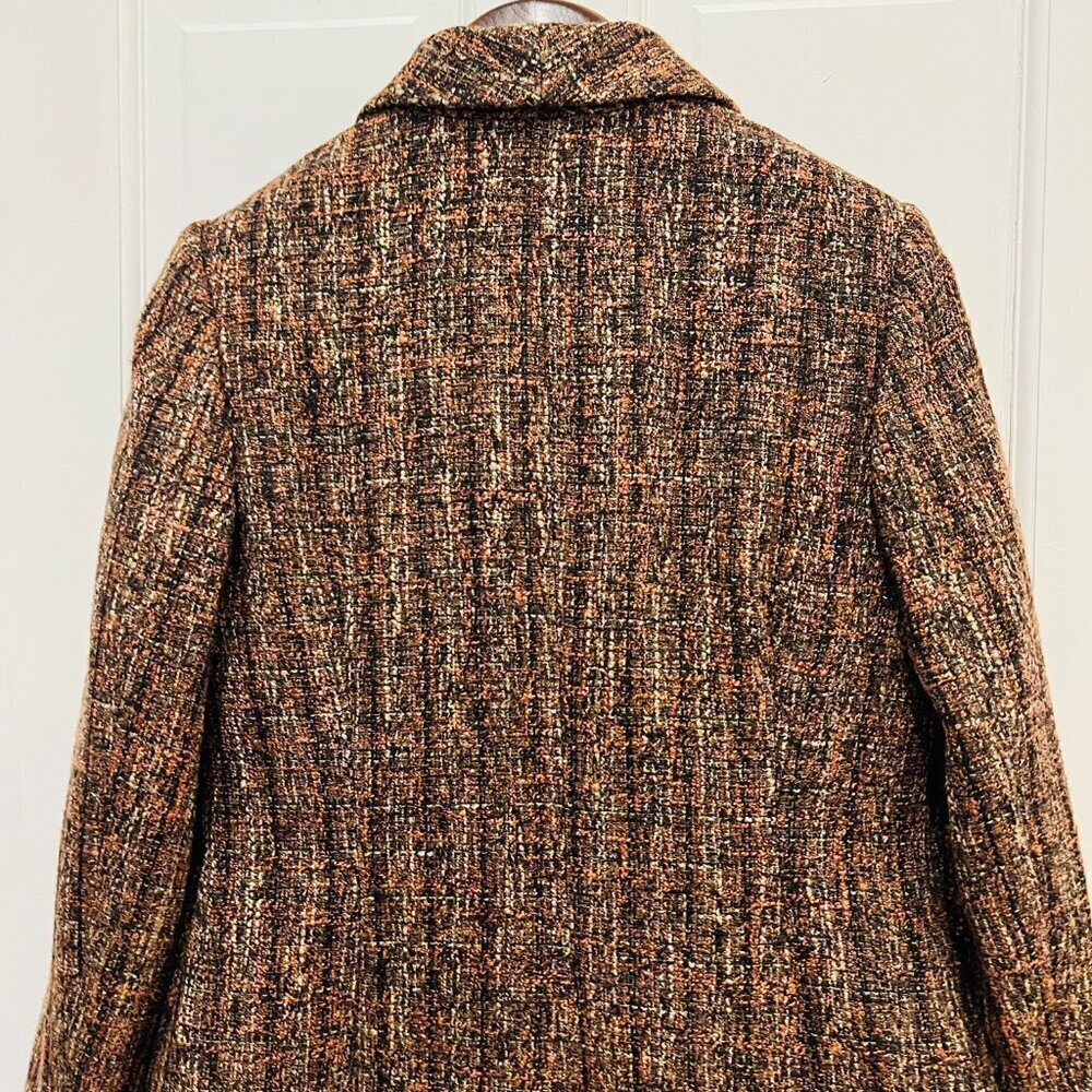 Vintage Pendleton Tweed Sweater Blazer Size 8 - Picture 10 of 16